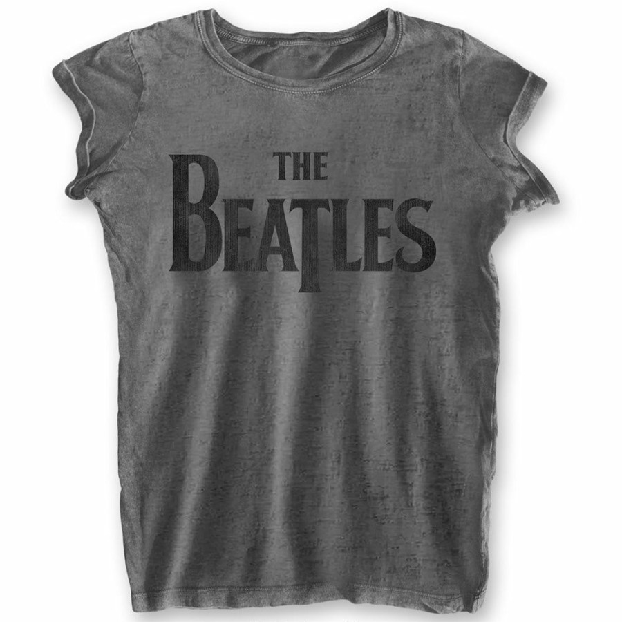 Men'S T-Shirts * | Gift Selection Women'S The Beatles T-Shirt Logo