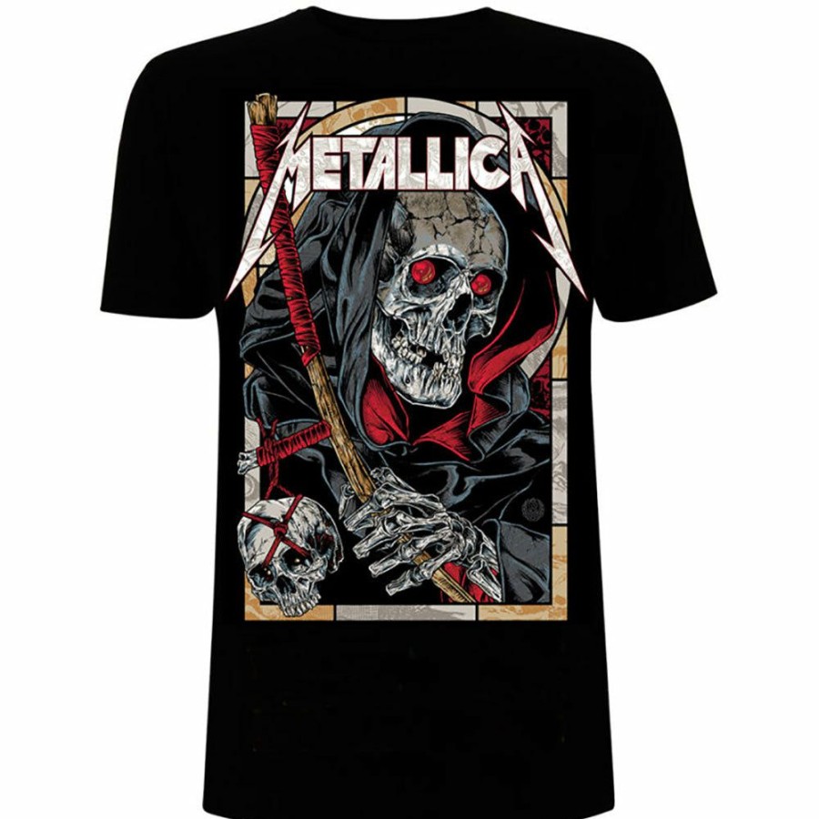 Men'S T-Shirts * | Bargain Sale Metallica T-Shirt Death Reaper