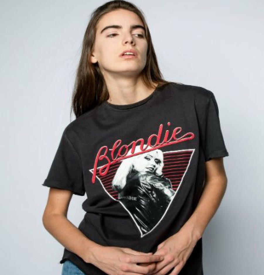 Men'S T-Shirts * | Hot Selling Blondie T-Shirt Charcoal