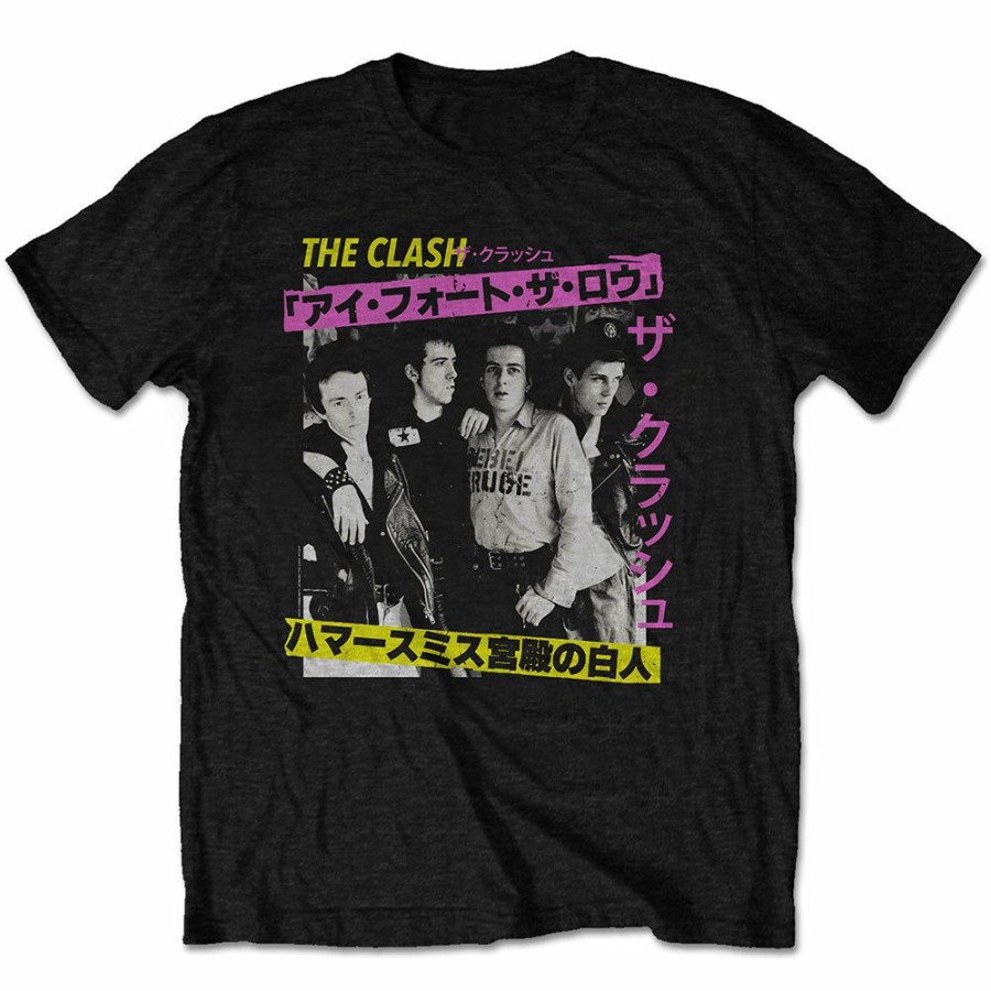 Men'S T-Shirts * | Top Selling The Clash T Shirt London Calling Japan