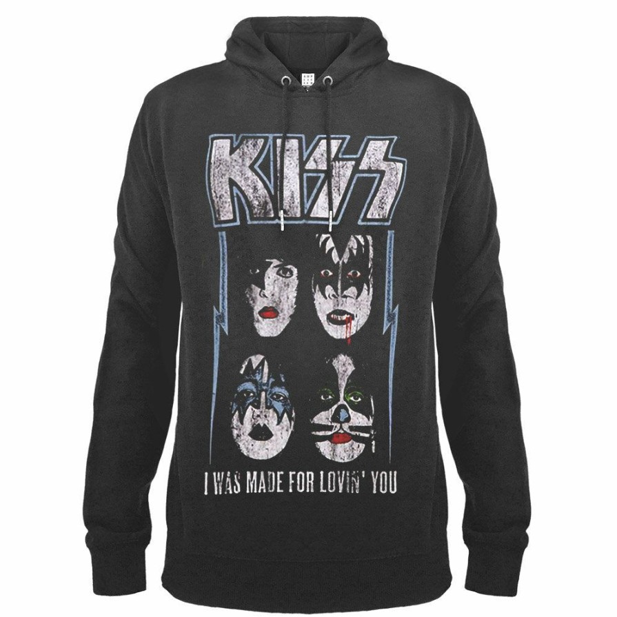 Men'S T-Shirts * | Bargain Sale Kiss Hoodie I Was Made For Loving You