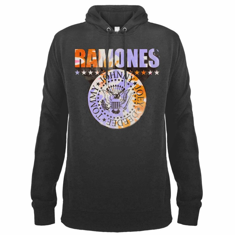 Men'S T-Shirts * | Online Discount Ramones Hoodie The Dye Shield