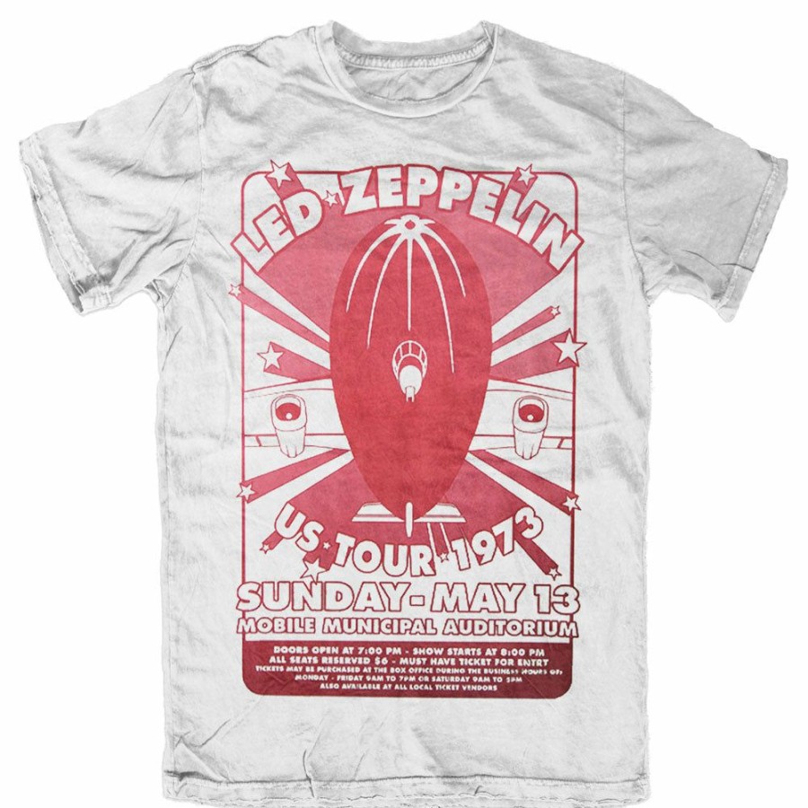 Men'S T-Shirts * | Exclusive Design Led Zeppelin T-Shirt Mobile Municipal