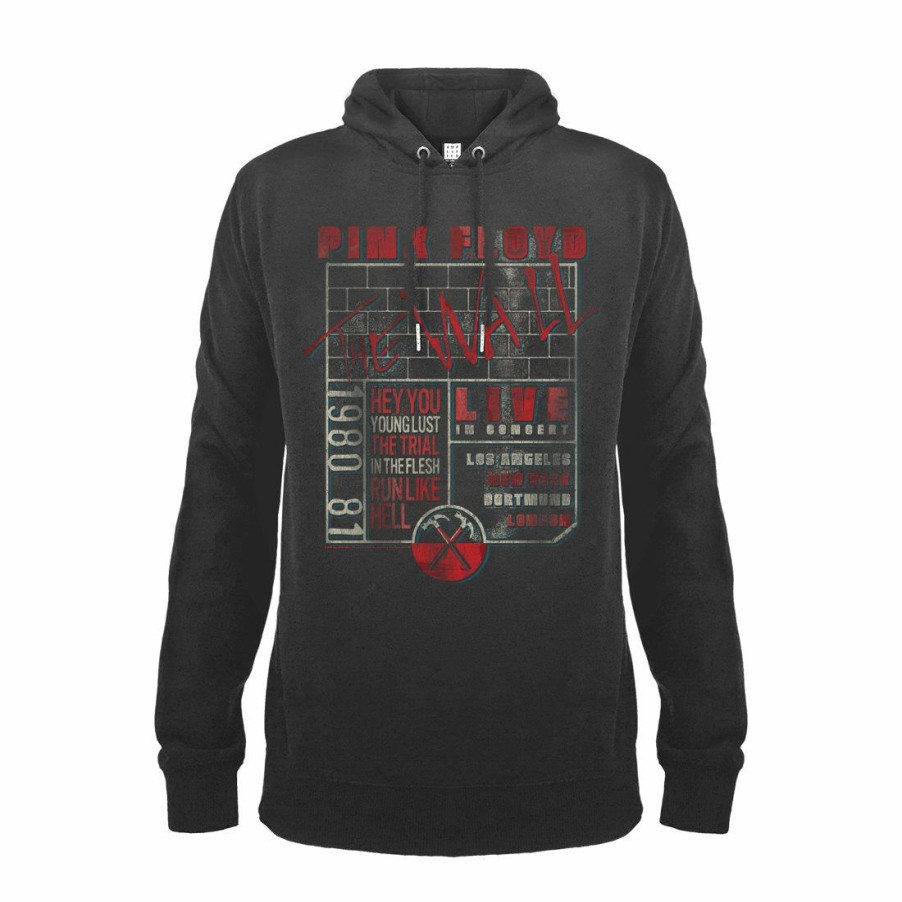 Men'S T-Shirts * | Fire Sale Pink Floyd Hoodie The Wall