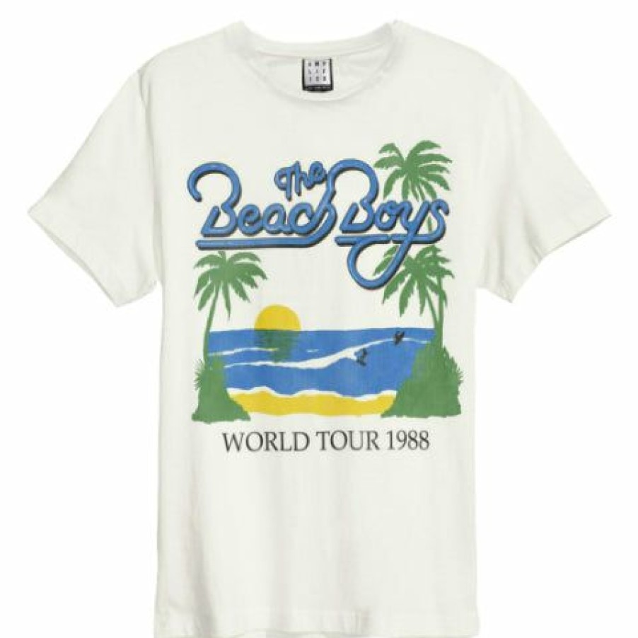 Men'S T-Shirts * | Clearance Sale Beach Boys T-Shirt 1988 World Tour