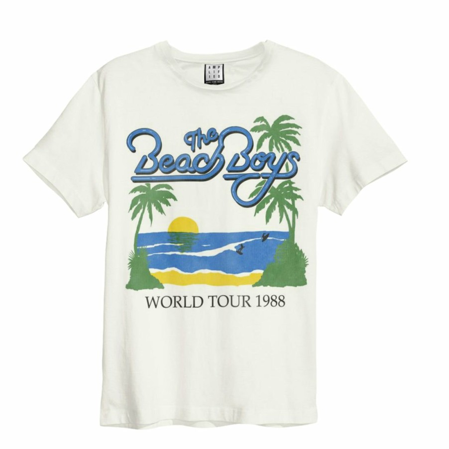 Men'S T-Shirts * | Clearance Sale Beach Boys T-Shirt 1988 World Tour