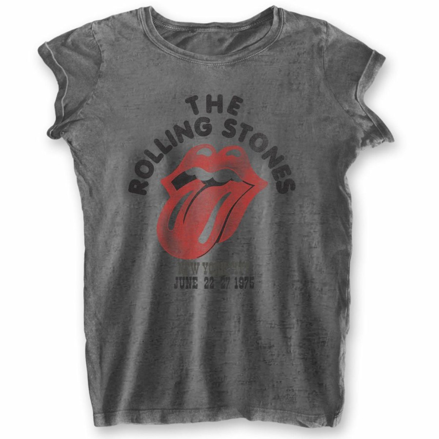 Men'S T-Shirts * | Discount Sale Women'S Rolling Stones T-Shirt New York City 75