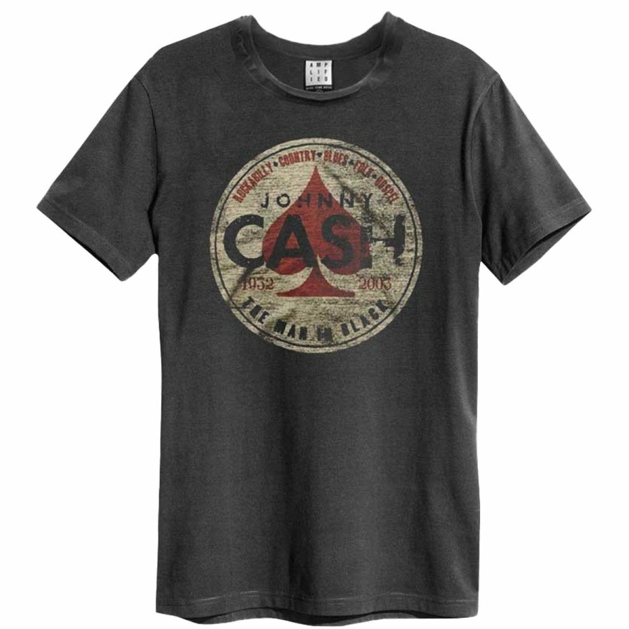 Men'S T-Shirts * | Hot Selling Johnny Cash T-Shirt The Man In Black