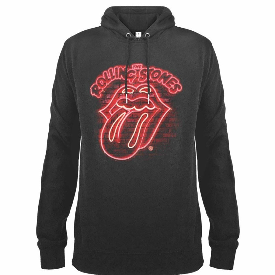 Men'S T-Shirts * | Online Discount The Rolling Stones Hoodie Neon