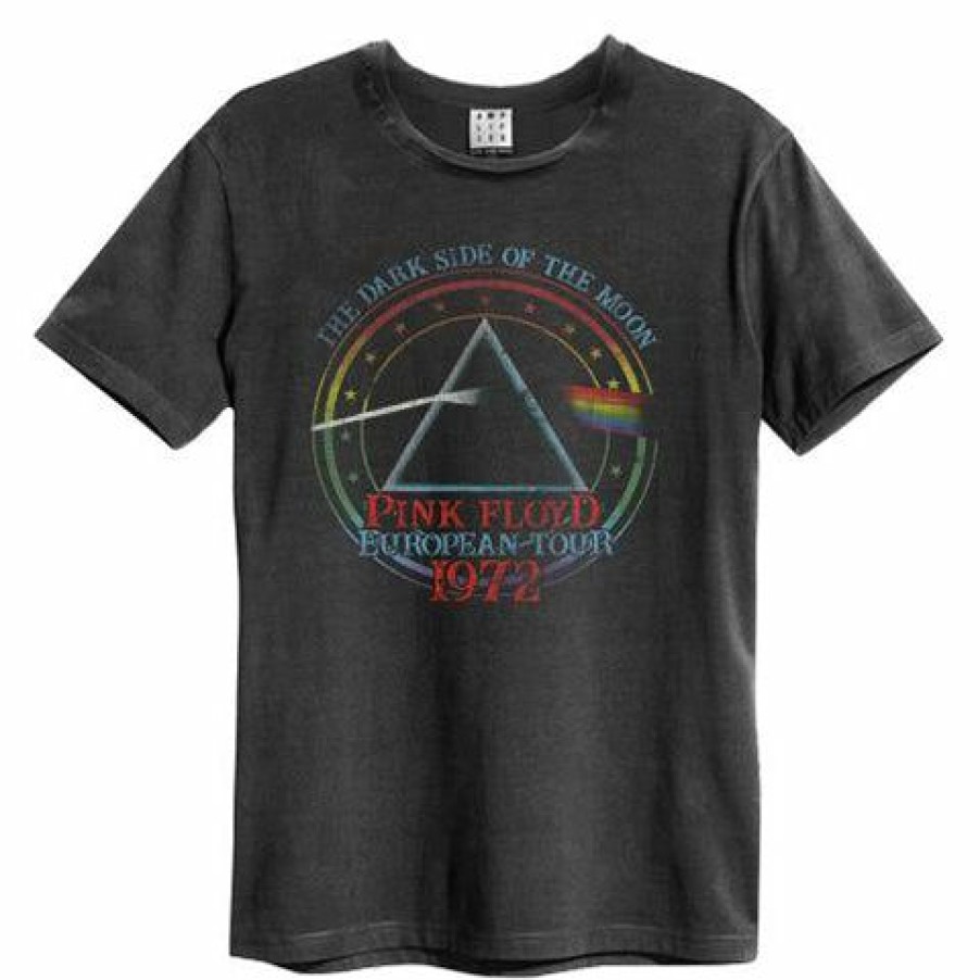 Men'S T-Shirts * | Hot Selling Pink Floyd T-Shirt 1972 Tour, Charcoal