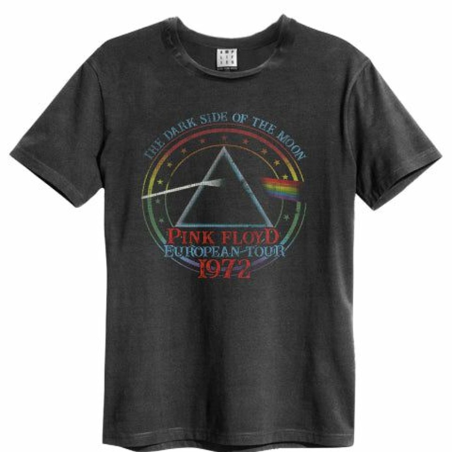 Men'S T-Shirts * | Hot Selling Pink Floyd T-Shirt 1972 Tour, Charcoal