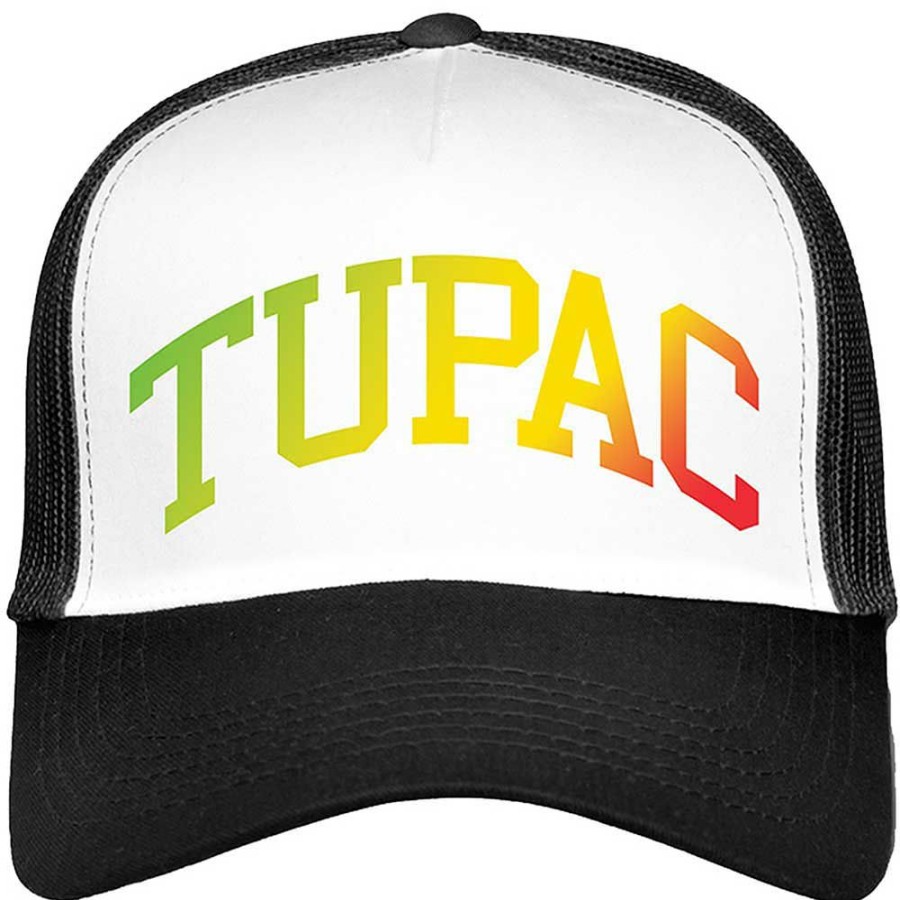 Men'S T-Shirts * | Bargain Sale Tupac Unisex Mesh Back Cap Gradient Logo