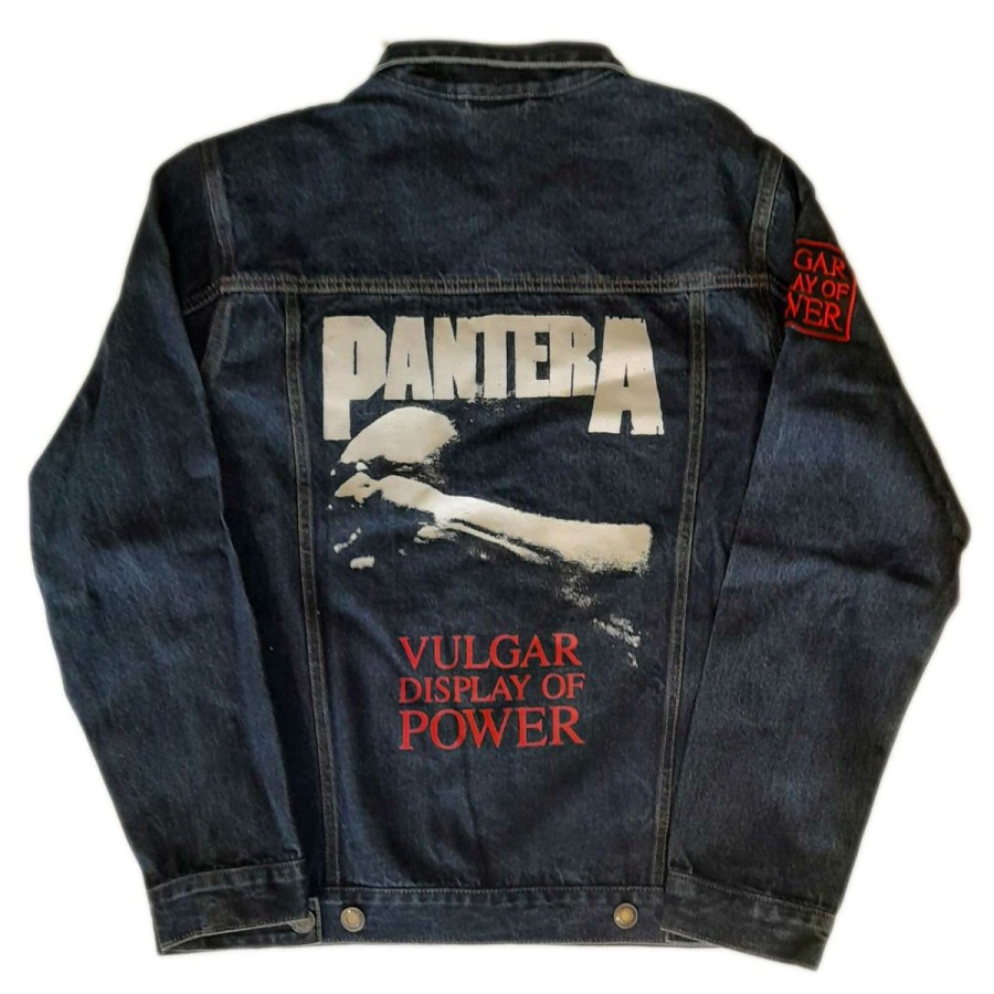 Men'S T-Shirts * | Sale Online Pantera Unisex Unisex Denim Jacket