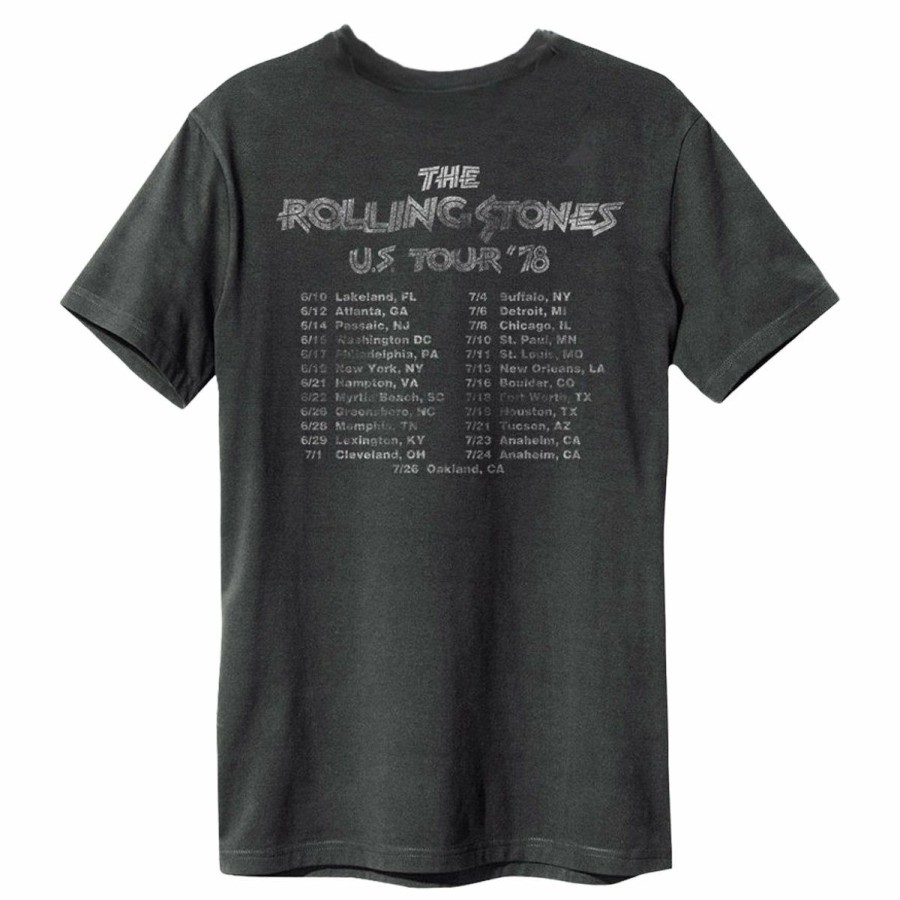 Men'S T-Shirts * | Fashion The Rolling Stones T-Shirt Us Tour 1978