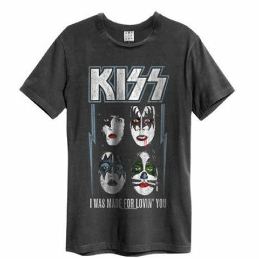 Men'S T-Shirts * | Exclusive Design Kiss T-Shirt I Was Made For Lovin' You