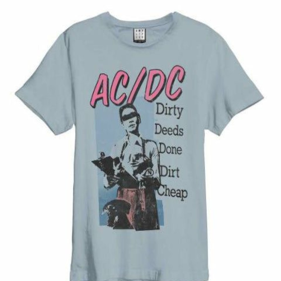 Men'S T-Shirts * | New Arrivals Ac/Dc T Shirt Dirty Deeds