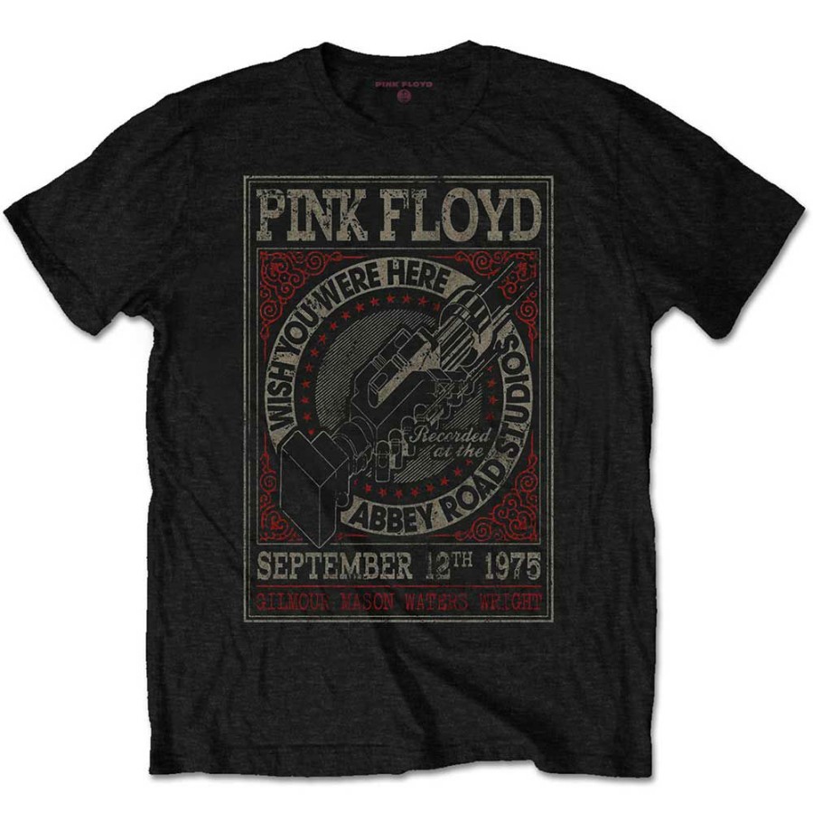 Men'S T-Shirts * | Bargain Sale Pink Floyd T-Shirt Wywh Abbey Road Studios