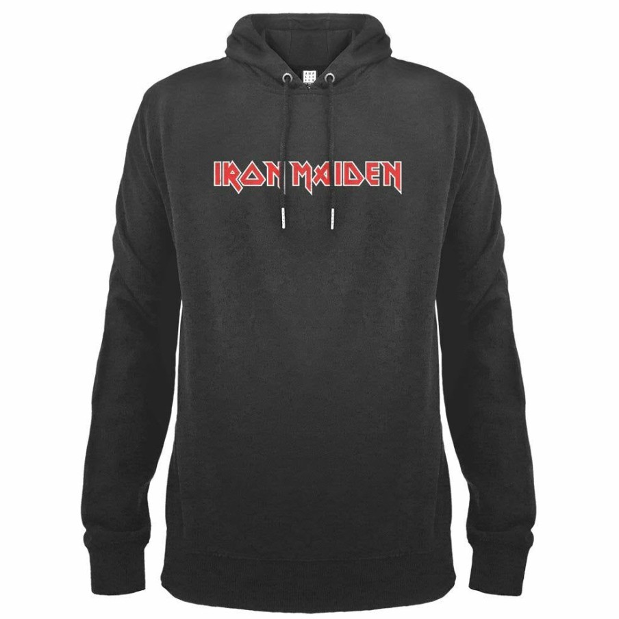 Men'S T-Shirts * | Quality Guarantee Iron Maiden Hoodie Logo