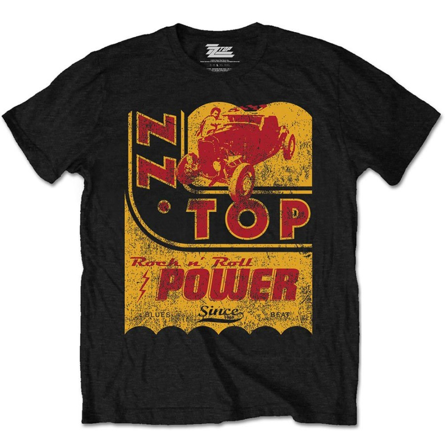 Men'S T-Shirts * | Cheaper Zz Top T-Shirt Speed Oil