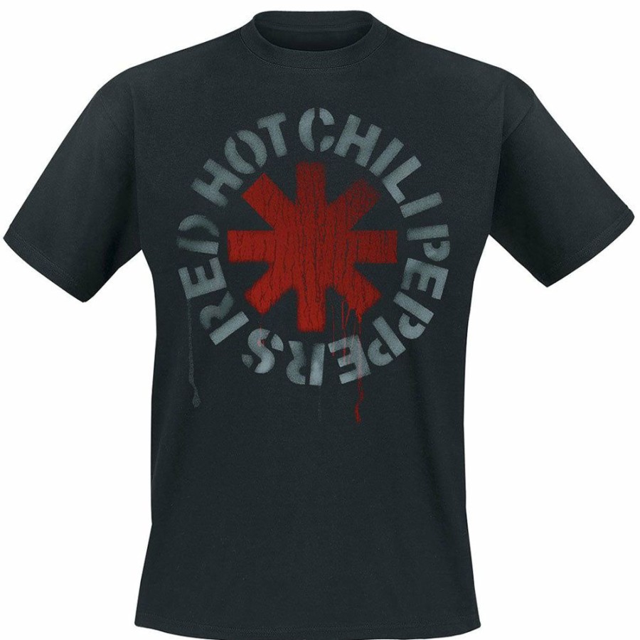 Men'S T-Shirts * | Bargain Sale Red Hot Chili Peppers T-Shirt Asterisk