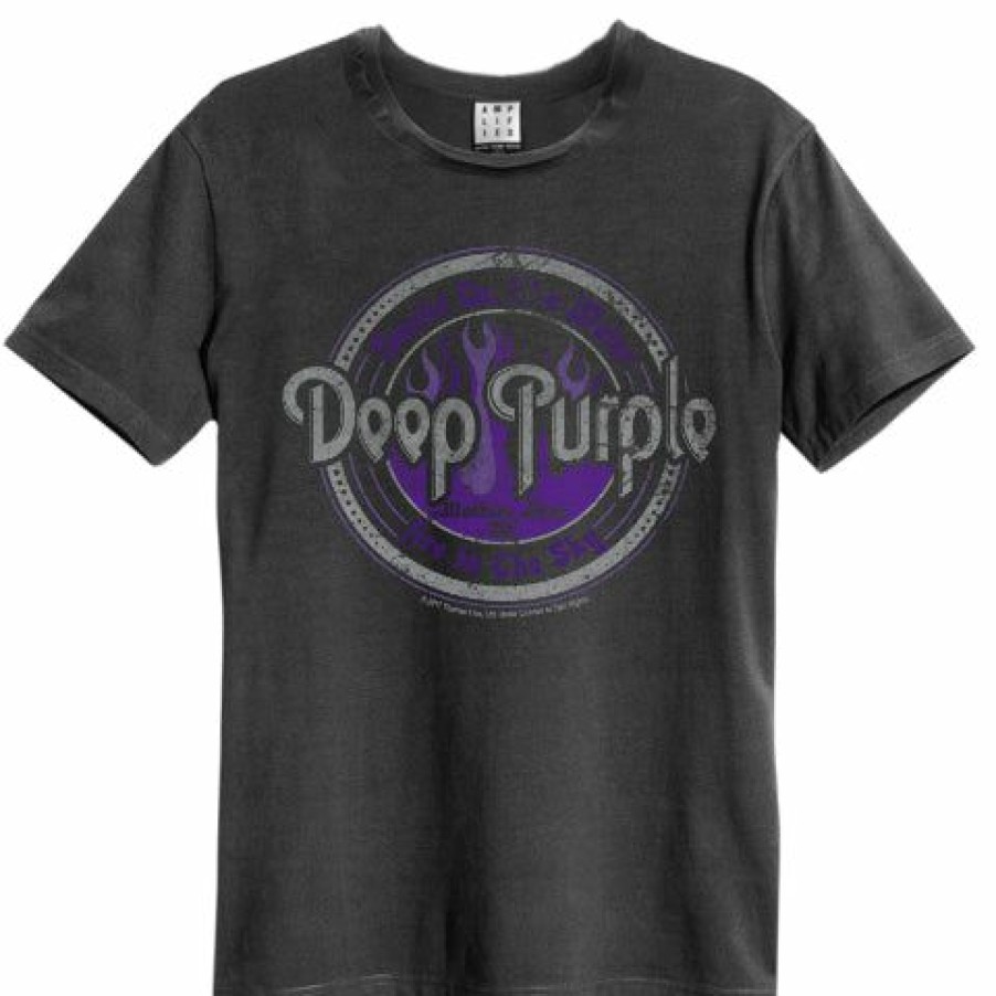 Men'S T-Shirts * | Cut Price Deep Purple T-Shirt Logo