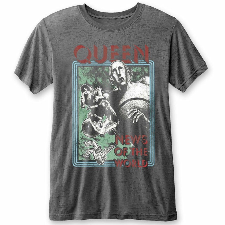 Men'S T-Shirts * | Sale Online Queen T-Shirt News Of The World