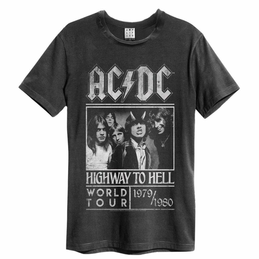 Men'S T-Shirts * | Large Choice Ac/Dc T-Shirt Highway To Hell Poster