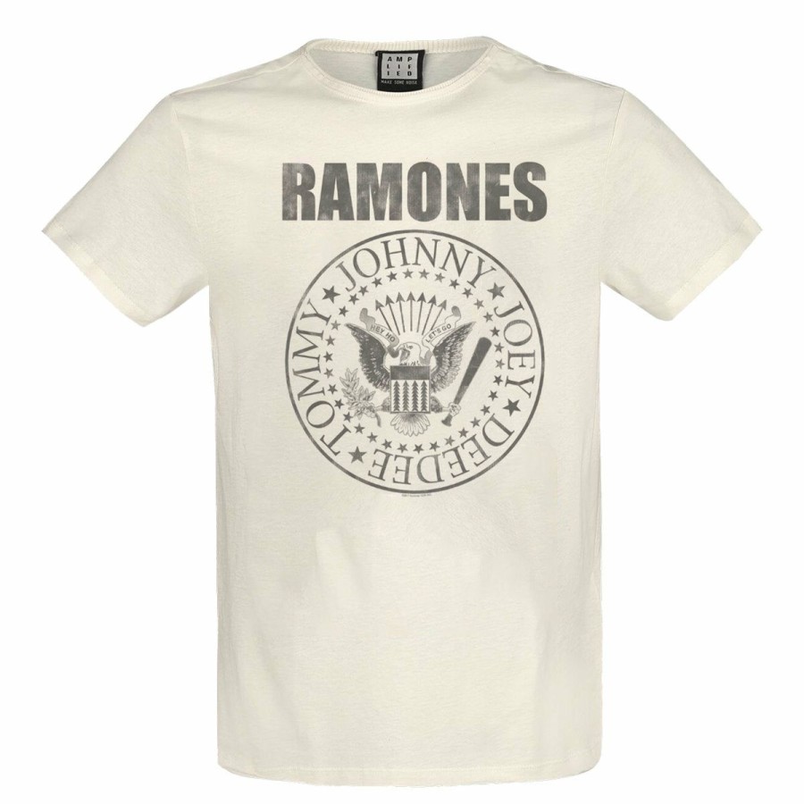 Men'S T-Shirts * | Exclusive Design Ramones T-Shirt Logo