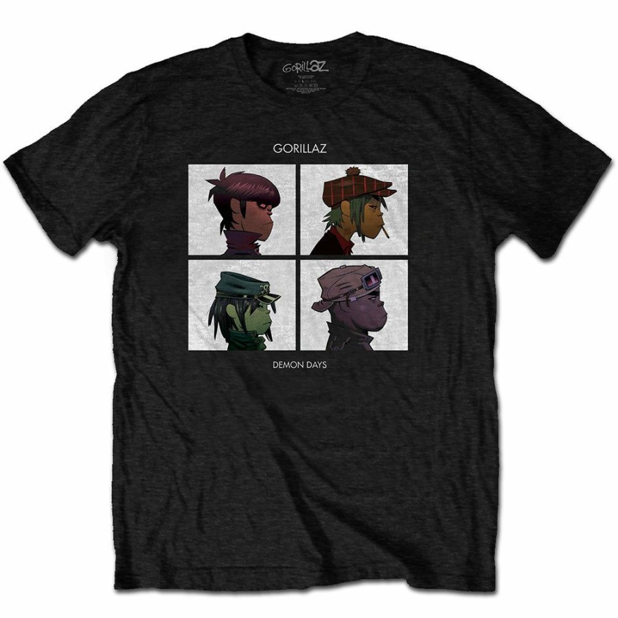 Men'S T-Shirts * | Exclusive Design Gorillaz Mens / Unisex T-Shirt Demon Days