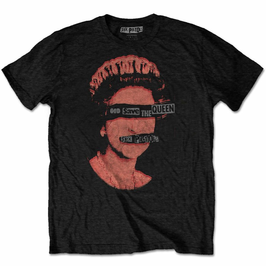 Men'S T-Shirts * | Exclusive Design Sex Pistols T-Shirt God Save The Queen