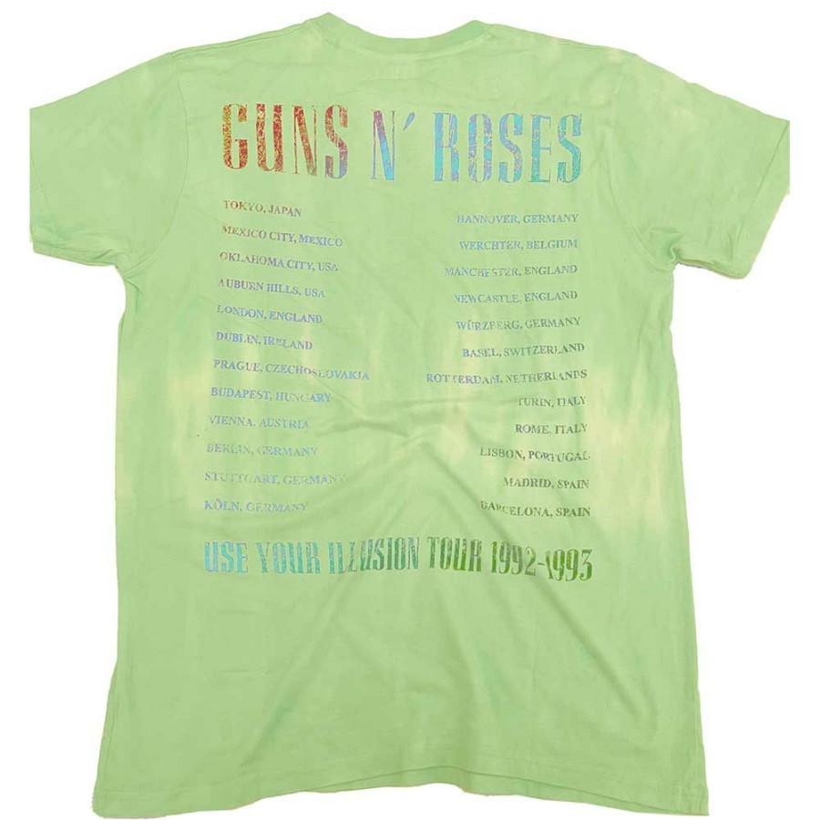 Men'S T-Shirts * | Bargain Sale Guns N' Roses T-Shirt Use Your Illusion Tour T Shirt