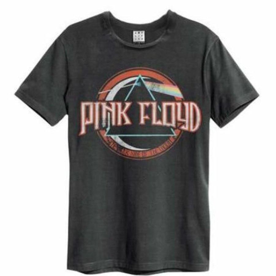 Men'S T-Shirts * | Hot Selling Pink Floyd T Shirt On The Run, Charcoal