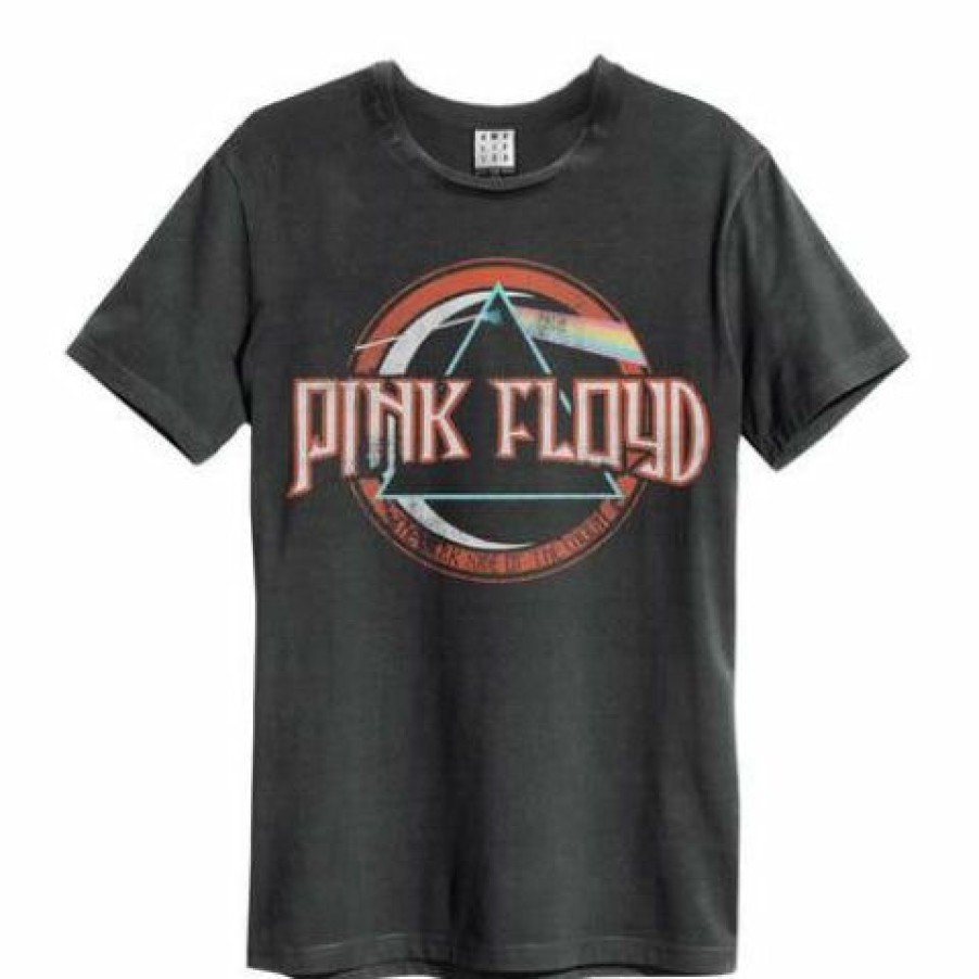 Men'S T-Shirts * | Hot Selling Pink Floyd T Shirt On The Run, Charcoal