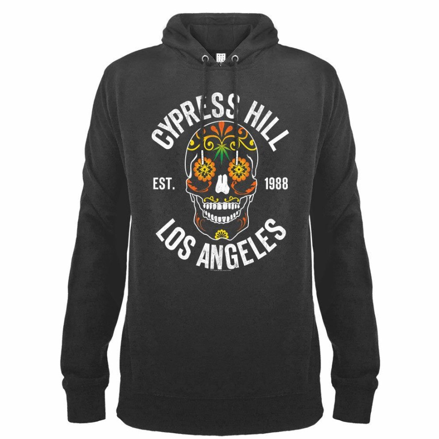 Men'S T-Shirts * | Discount Sale Cypress Hill Hoodie Skull