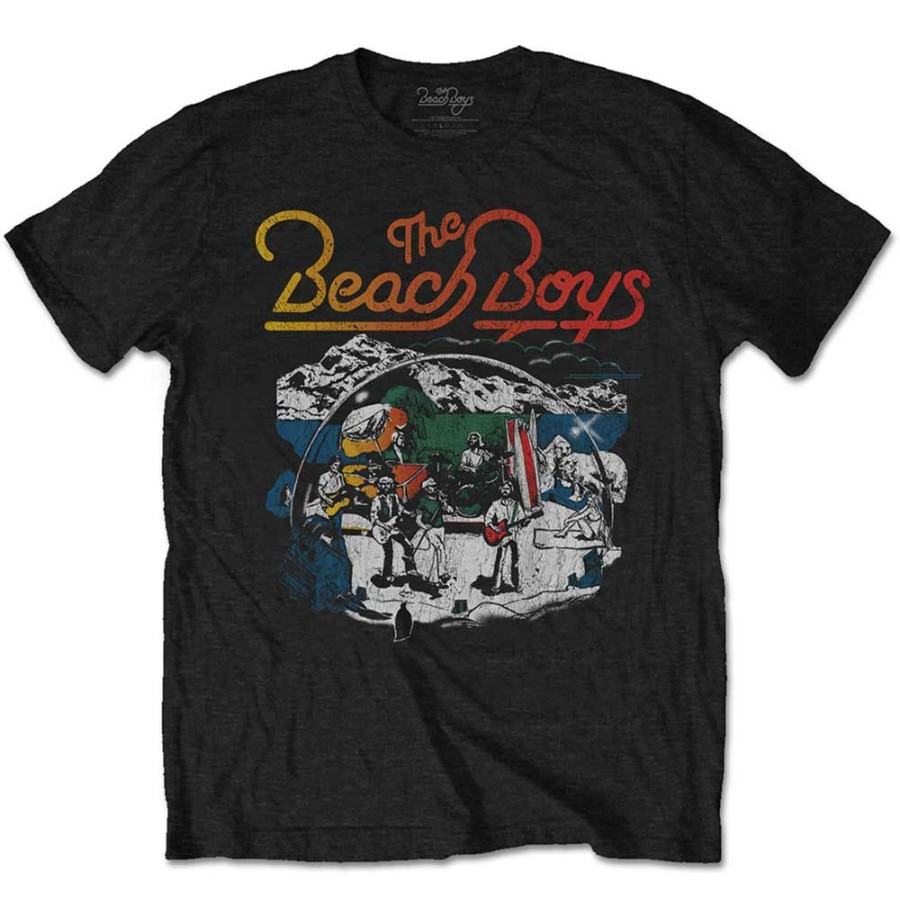 Men'S T-Shirts * | Cut Price Beach Boys T-Shirt Live Drawing