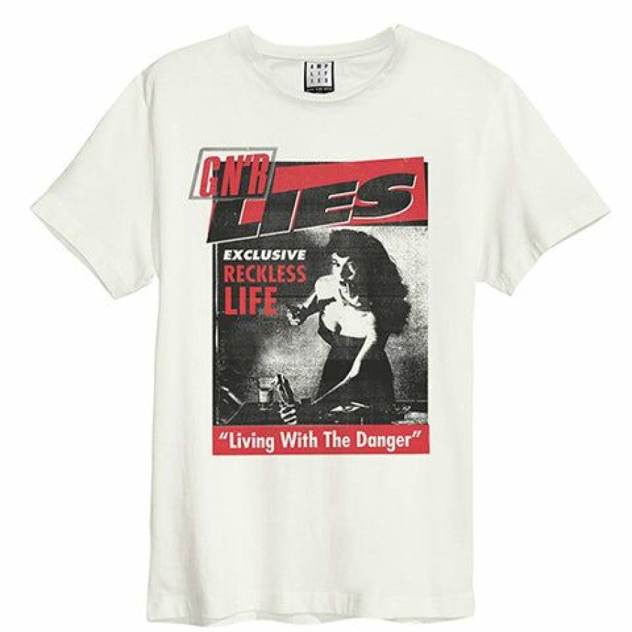 Men'S T-Shirts * | Sale Online Guns N' Roses T Shirt Gnr Lies