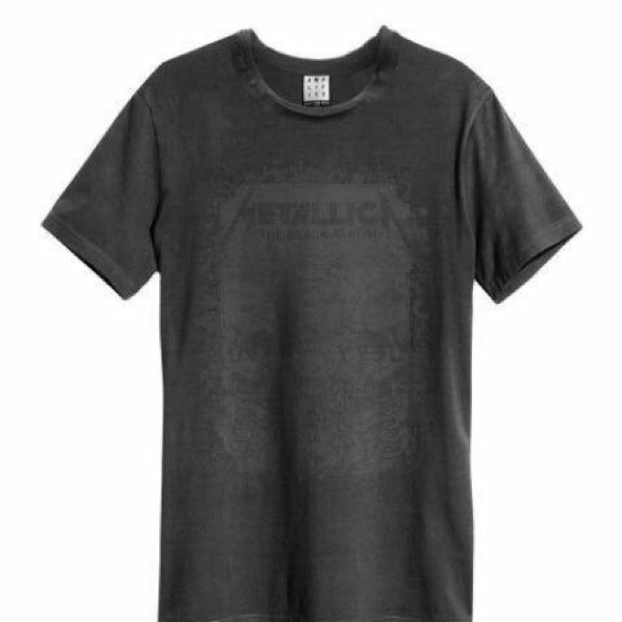 Men'S T-Shirts * | Top Selling Metallica T-Shirt The Black Album