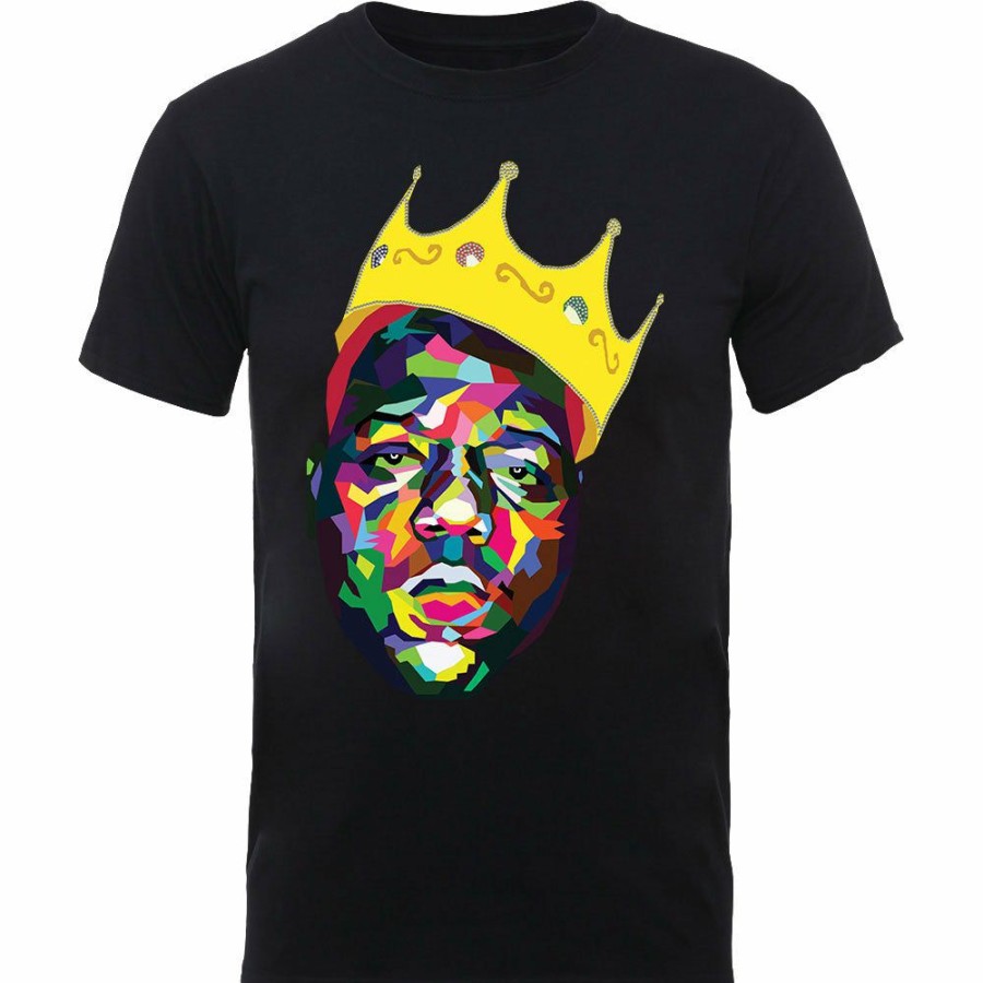 Men'S T-Shirts * | Bargain Sale The Notorious B.I.G T-Shirt Biggie Crown