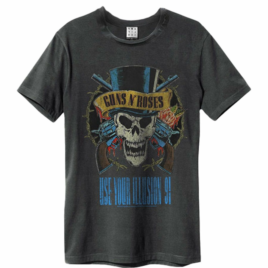 Men'S T-Shirts * | Top Selling Guns N' Roses T-Shirt Use Your Illusion Tour