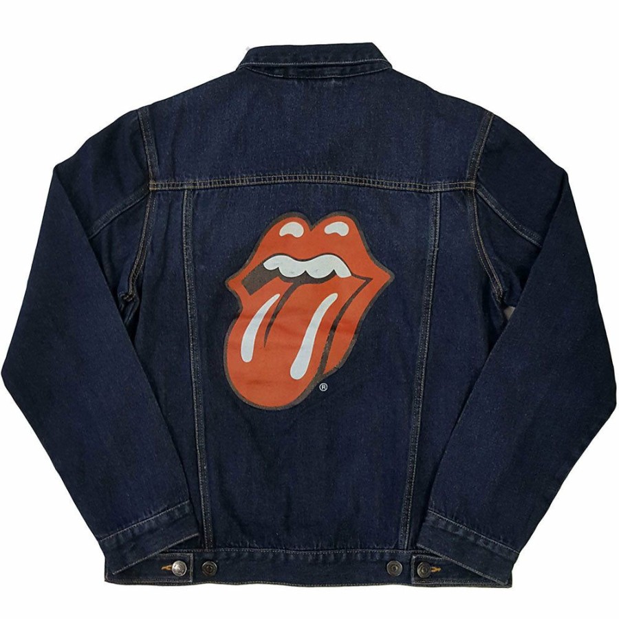 Men'S T-Shirts * | Exclusive Design The Rolling Stones Unisex Denim Jacket