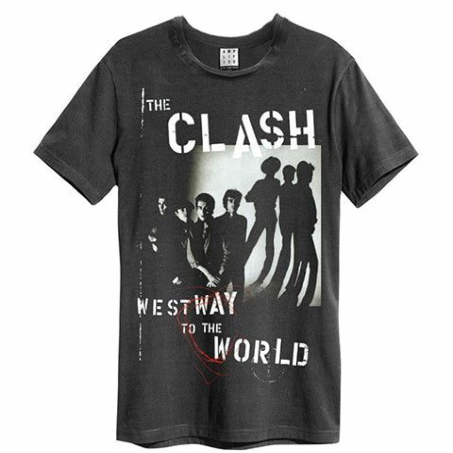 Men'S T-Shirts * | Fire Sale The Clash T-Shirt- Westway To The World