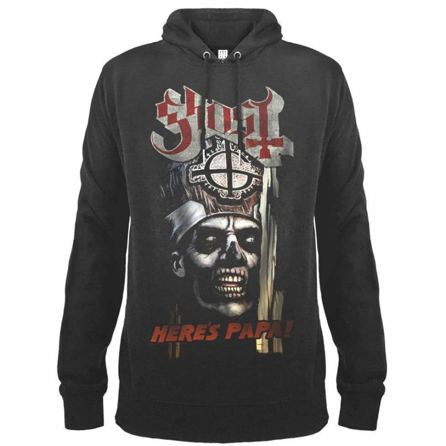 Men'S T-Shirts * | Cut Price Ghost Hoodie Here Comes Papa