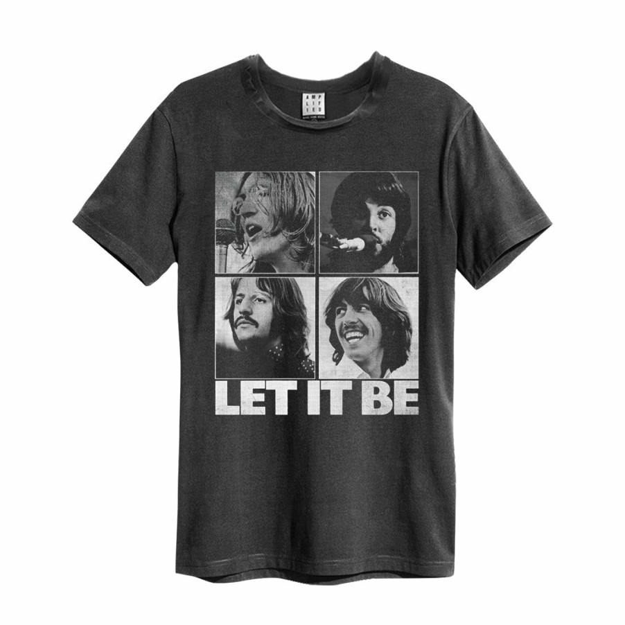 Men'S T-Shirts * | Gift Selection The Beatles T-Shirt Let It Be