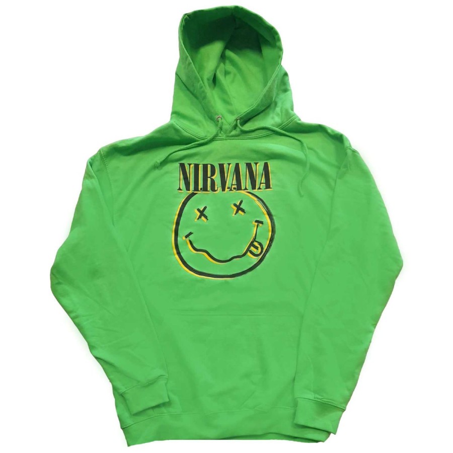 Men'S T-Shirts * | Fashion Nirvana Unisex Hoodie Inverse Smile