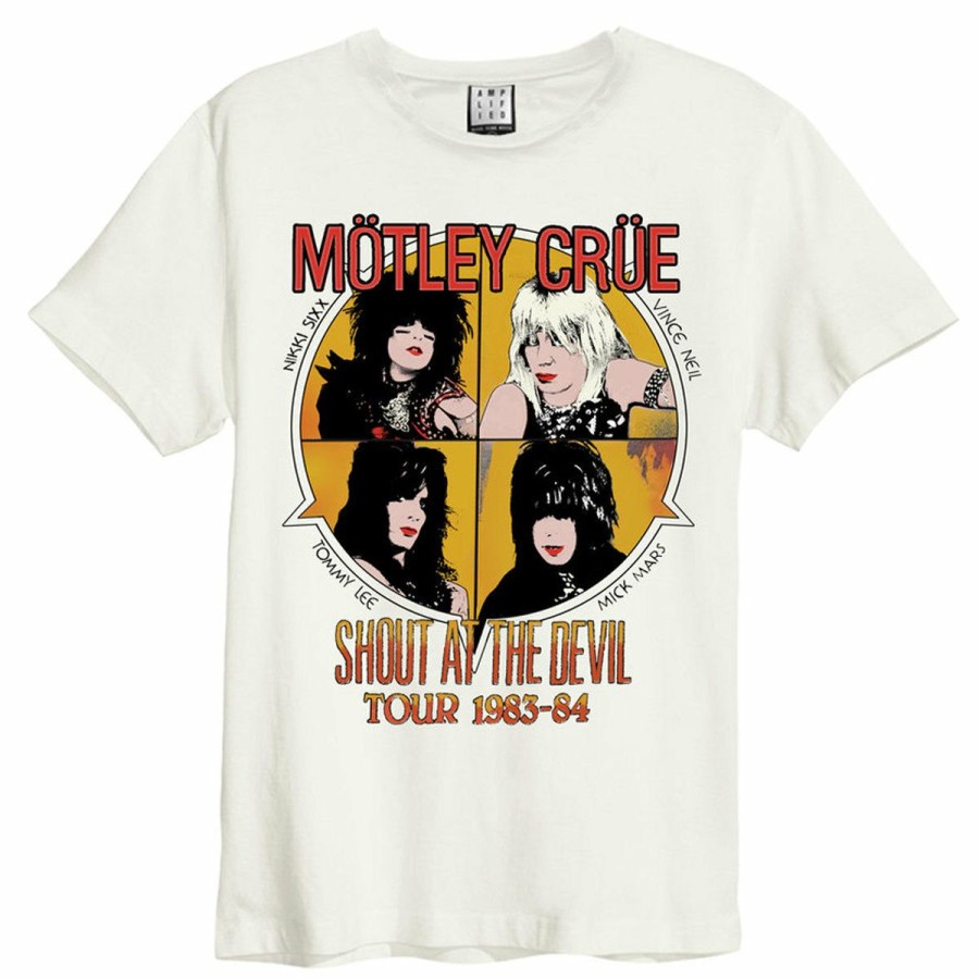 Men'S T-Shirts * | Quality Guarantee Motley Crue T-Shirt Shout At The Devil