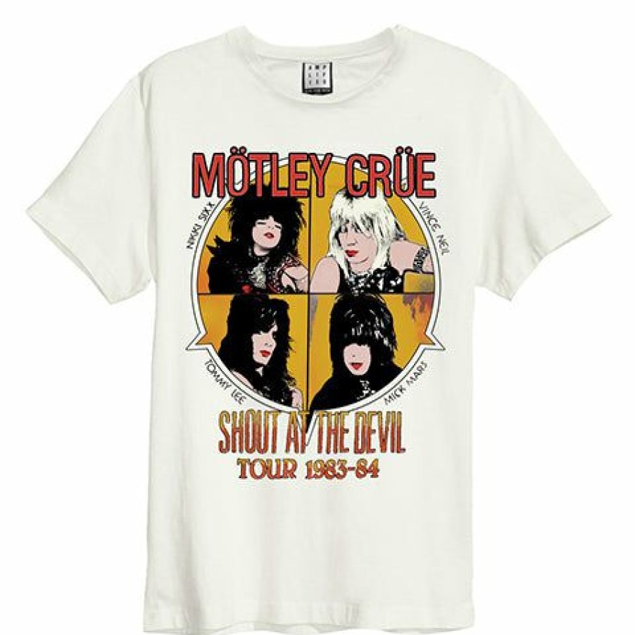 Men'S T-Shirts * | Quality Guarantee Motley Crue T-Shirt Shout At The Devil