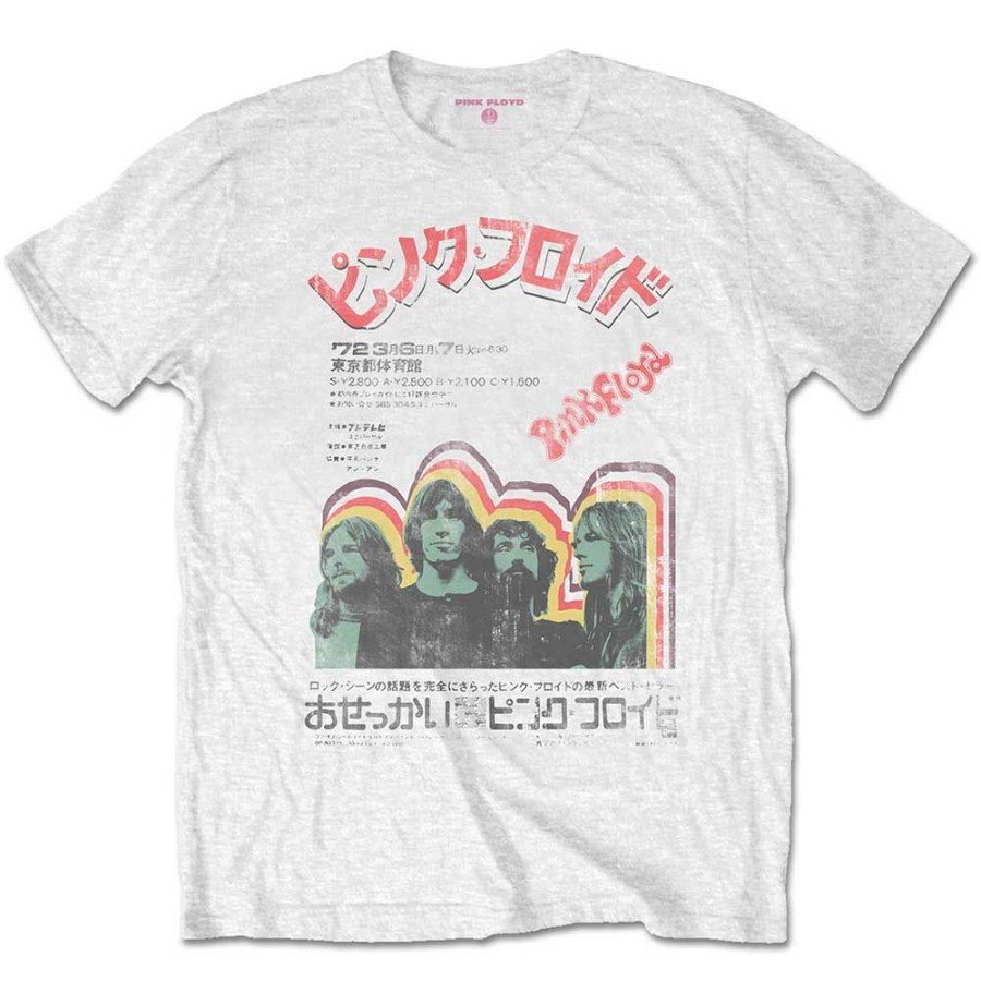 Men'S T-Shirts * | Fire Sale Pink Floyd T-Shirt Japanese Poster