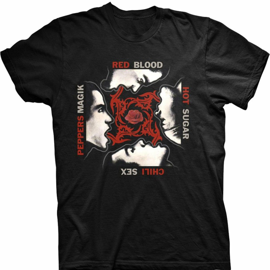 Men'S T-Shirts * | Large Choice Red Hot Chili Peppers T-Shirt Blood/ Sugar/Sex/Magic