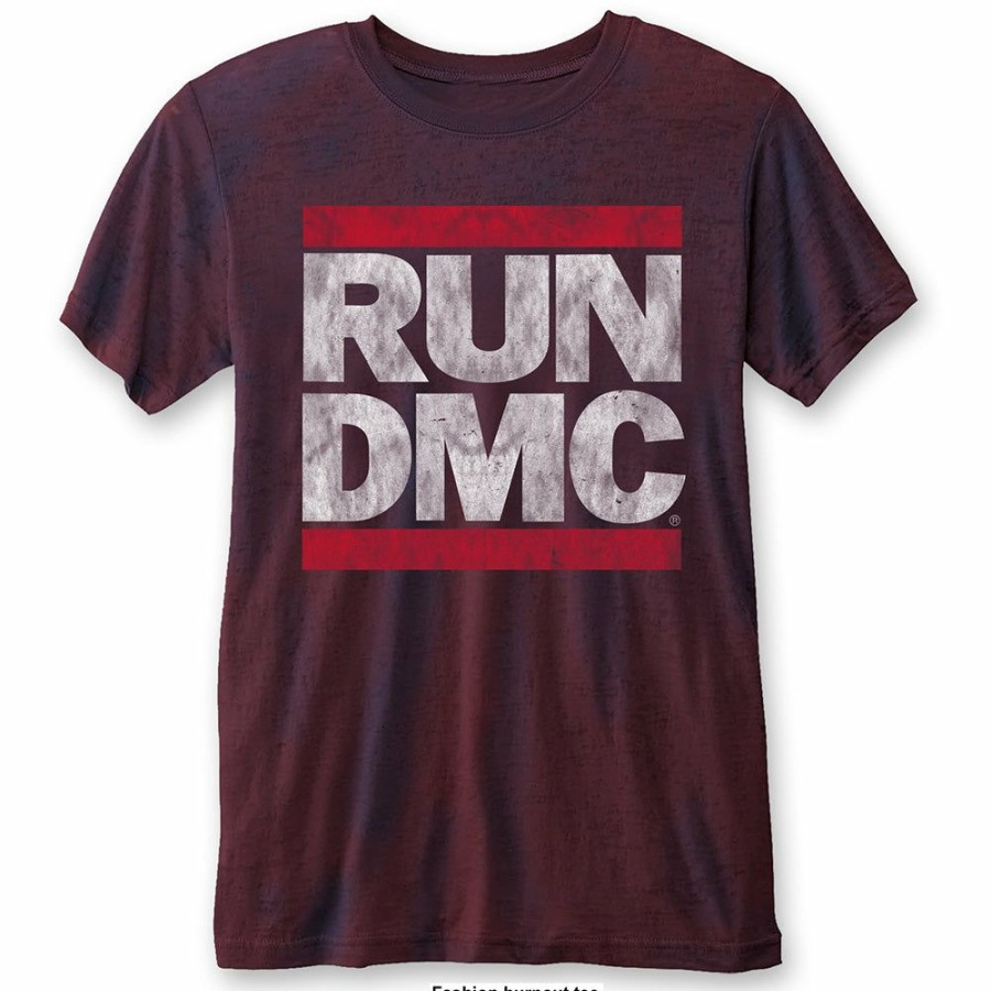 Men'S T-Shirts * | Cheaper Run Dmc T-Shirt Logo