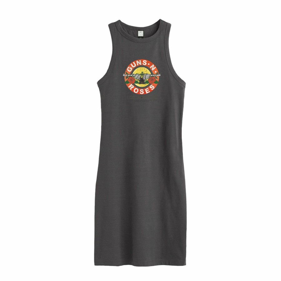 Ladies T-Shirts * | New Arrivals Guns N Roses Fitted Dress Vintage Bullet